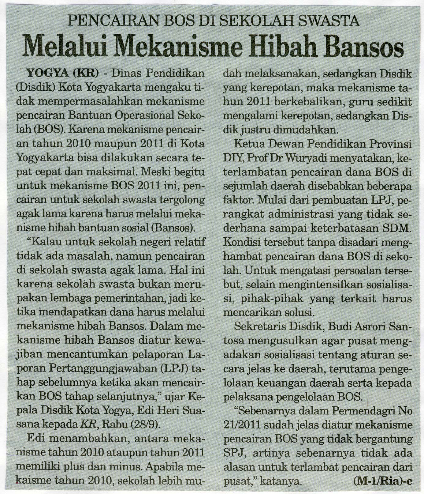 Kliping jogja terbaru
